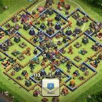 ۳عدد اکانت کلش با یه کلن