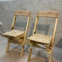 صندلی چوبی تاشو