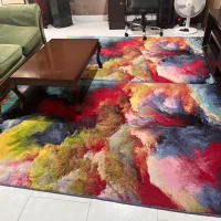 فرش ماشینی ۴ متری طرح فانتزی