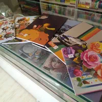 فروش انواع دفاتر سیمی و منگنه ای با قیمت مناسب|لوازم التحریر|کاشان, کارگر|دیوار