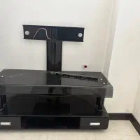 میز تلویزیون شیشه ای