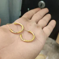 2عدد گوشواره طلا وزن 3760