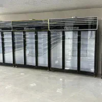 یخچال ایستاده ویترینی