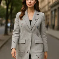 پالتو|لباس|ایوان, |دیوار