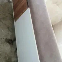نیمکت دوعددتمیزدرحدنو. باروکش مخمل