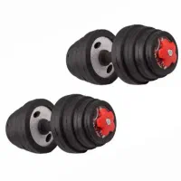 دمبل متغییر دو لاستیک