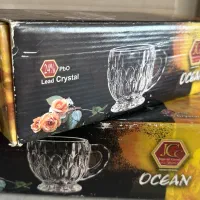 لیوان‌چای خوری کریستال|ظروف سرو و پذیرایی|مشهد, سرافرازان|دیوار