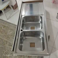 ظرفشویی دو لنگه  مدل تو کار