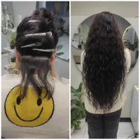 اکستنشن موی طبیعی