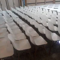 اجاره،میزوصندلی پایه چوبی کنفرانسی سفیدمشکی|خدمات پذیرایی، مراسم|تهران, ده‌ونک|دیوار