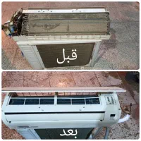 تعمیر، نصب، سرویس و گازگیری کولر دوتیکه وپنجره ای|خدمات پیشه و مهارت|سوسنگرد, |دیوار