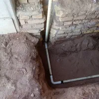 لوله کشی گاز تجاری مسگونی زیر کار رو کار