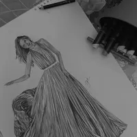 آموزش طراحی لباس ونقاشی
