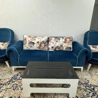 مبل راحتی ۷ نفره، سرویس نهارخوری و ساعت