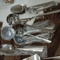 ست قاشق و چنگال و کارد کلی یونیک اصلی استیل|ظروف سرو و پذیرایی|تهران, مولوی|دیوار