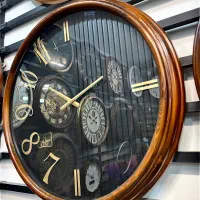 ساعت دیواری ورتیچ VERTICE خاص ترین تمام چوب روسی