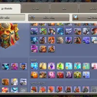 اکانت کلش آف کلنز تان ۱۶|کنسول، بازی ویدئویی و آنلاین|شیراز, گود خزینه|دیوار