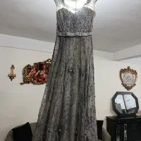 لباس مجلسی سنگ دوزی شده،۳عدد