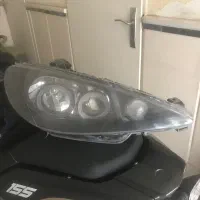 چراغ اسپرت ۲۰۶  چراغهاش و ال ای دی هاش هم هست