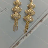 النگو طلا وگوشواره همه باهم