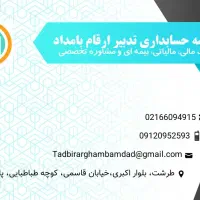 خدمات مالی -حسابداری -مالیاتی|خدمات مالی، حسابداری، بیمه|تهران, دانشگاه شریف|دیوار