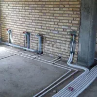 تاسیسات لوله کش لوله کشی شیر آلات آب فاضلاب