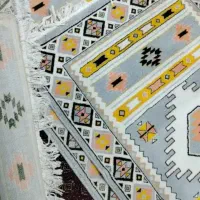 فرش ۱در ۱ ونیم بسیار زیبا برای وسط مبل خیلی شیک