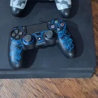 PS4 دو دسته به همراه بازی|کنسول، بازی ویدئویی و آنلاین|اهواز, کوی جواهری|دیوار