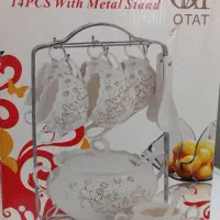 سوپ خوری شش نفره گل برجسته برند اتات