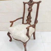 مبل استیل۹نفره مدل چِپَندرچوب راش گرجستان درحدنونو|مبلمان خانگی و میز عسلی|رشت, آزادگان|دیوار