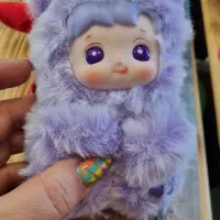 عروسک لبوبو هاچی پوپو تک ۵۵۰سایز بزرگ چشم تیله ای