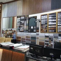 کاغذدیواری قاب بندی قرنیز کفپوش پارکت ترمووال