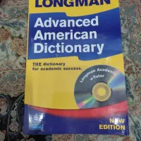 کتاب لانگمن advance American dictionary با سی دی