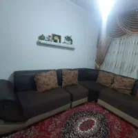 مبل ۷ نفره L  ویک جلو مبلی از جنس خودش