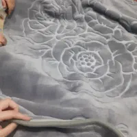 پتو گلبافت ونرمین دو نفره|رختخواب، بالش، پتو|رامهرمز, |دیوار