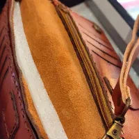 ست کامل کیف کمربند مردانه چرم طبیعی گاوی|کیف، کفش، کمربند|شیراز, لاله|دیوار