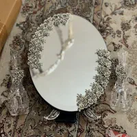 آیینه و شمعدان طرح نقره زیر قیمت