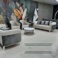 مبل و مبلمان راحتی هفت نفره با ۲ سال گارانتی|مبلمان خانگی و میز عسلی|قروه, |دیوار