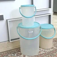 ظرف حبوبات ۳تیکه بسیارنو