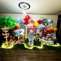 بادکنک آرایی وگل آرایی ساری لند