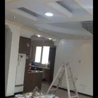 نقاشی ساختمان،درب وپنجره،چارچوب،نرده|خدمات پیشه و مهارت|اندیشه, شهرک صدف|دیوار