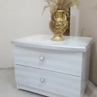 سرویس خواب کامل چوب تخت پاتختی دراور|تخت و سرویس خواب|مشهد, هنرستان|دیوار