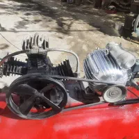 پمپ باد ۳۵۰ لیتری و ابزار|ابزارآلات|دیواندره, |دیوار