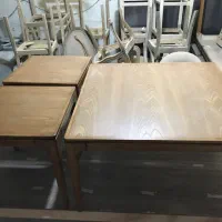 میز جلو مبلی خود رنگ با چوب راش|مبلمان خانگی و میز عسلی|شاندیز, |دیوار