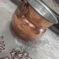 ظرف مسی بسیار زیبا|صنایع دستی و سایر لوازم تزئینی|قم, شهرک امام حسن|دیوار