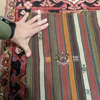 جاجیم قدیمی سالم سالم کلکسیونی|گلیم، جاجیم، گبه|تبریز, |دیوار