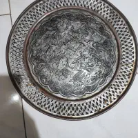 سینی و لگن مسی قدیمی