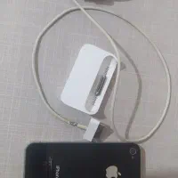 گوشی ایفون 4s با پایه اورجینال|موبایل|تهران, باشگاه نفت|دیوار