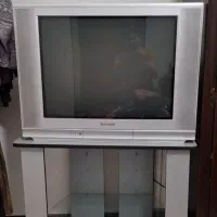 تلویزیون ۲۱ اینچ پاناسونیک و میز