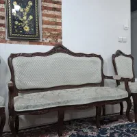 مبلمان منبت کاری چوب راش